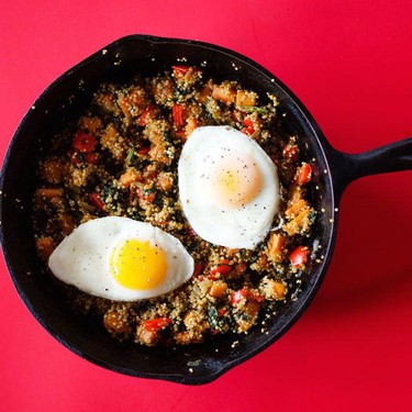 Sweet Potato and Spinach Quinoa Breakfast Skillet Recipe | SideChef