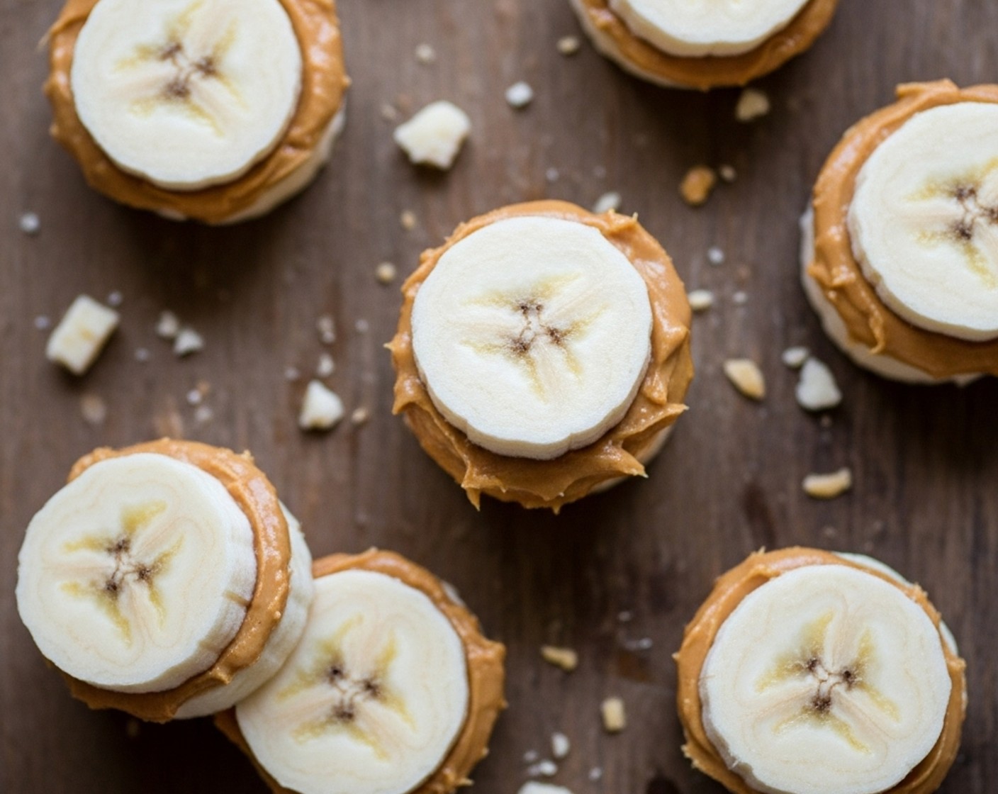 Banana Almond Butter 'Ice Cream Sandwiches'