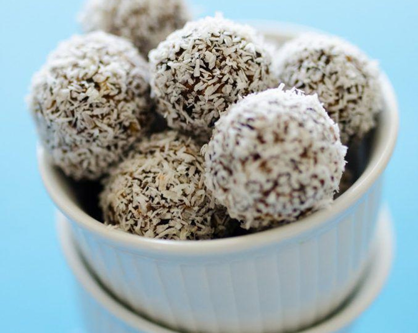 Coconut Coated No Bake Energy Bites