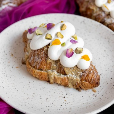 Pistachio Rose Cardamom Croissants Recipe | SideChef