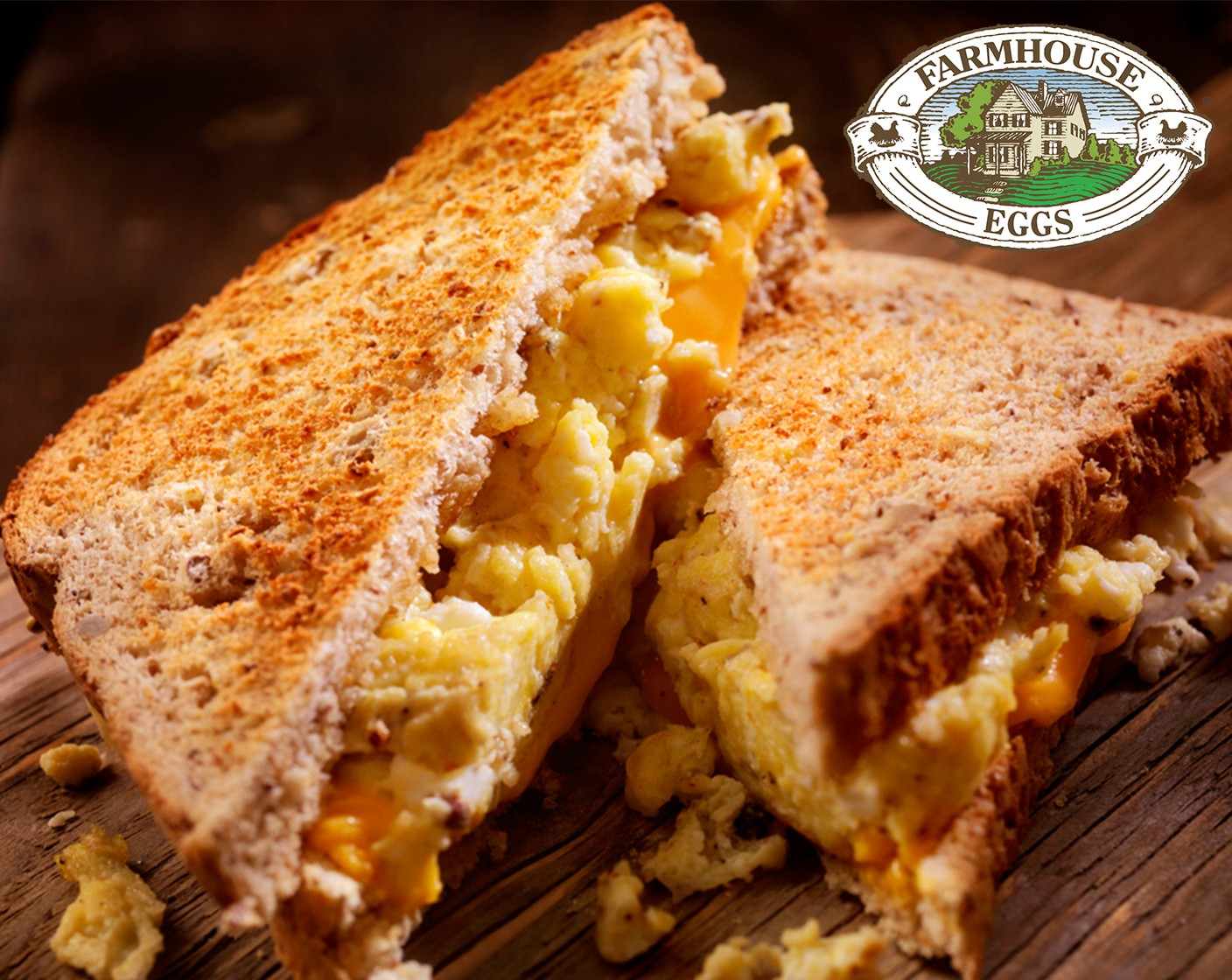 Scrambled Egg Grilled Cheese