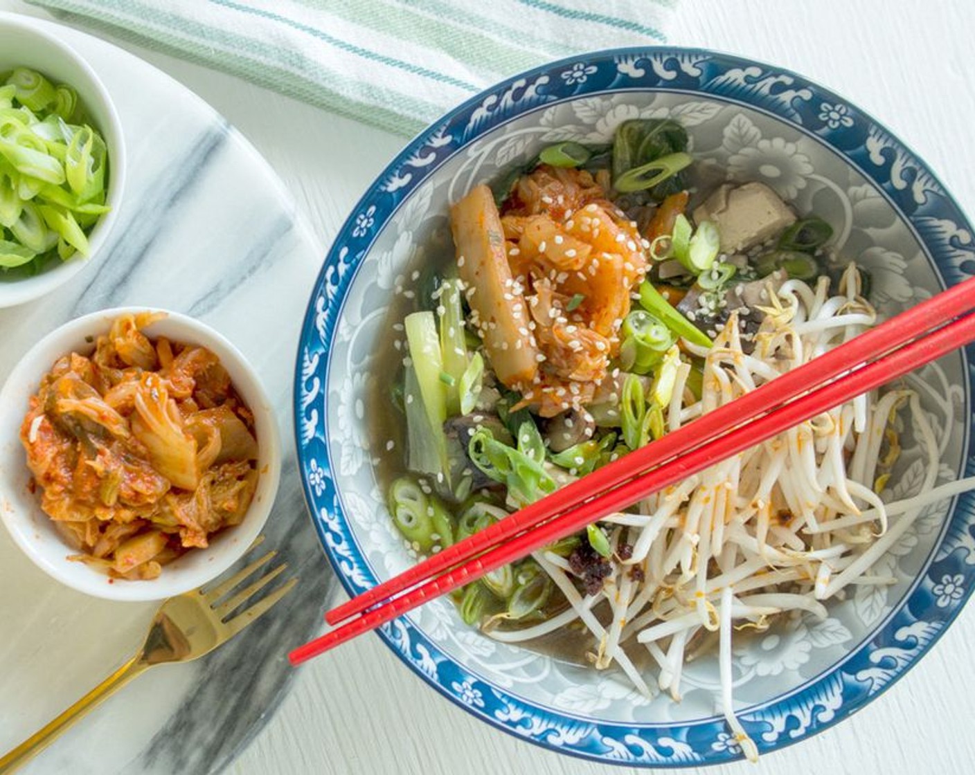 Vegan Mushroom Tofu Hot Pot