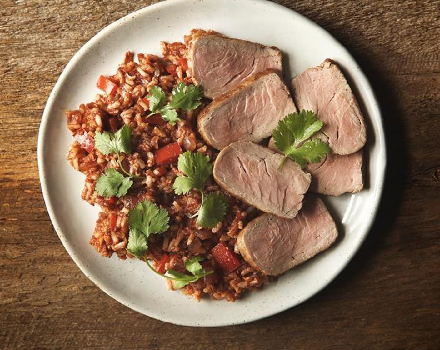 Pork Tenderloin and Brown Rice