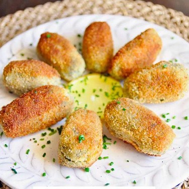 Spinach and Manchego Cheese Croquettes Tapas Recipe | SideChef