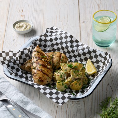 Sally's Grilled Chicken and Potato Salad Recipe | SideChef
