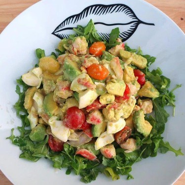Crabmeat salad in Honey Mustard Vinaigrette Recipe | SideChef