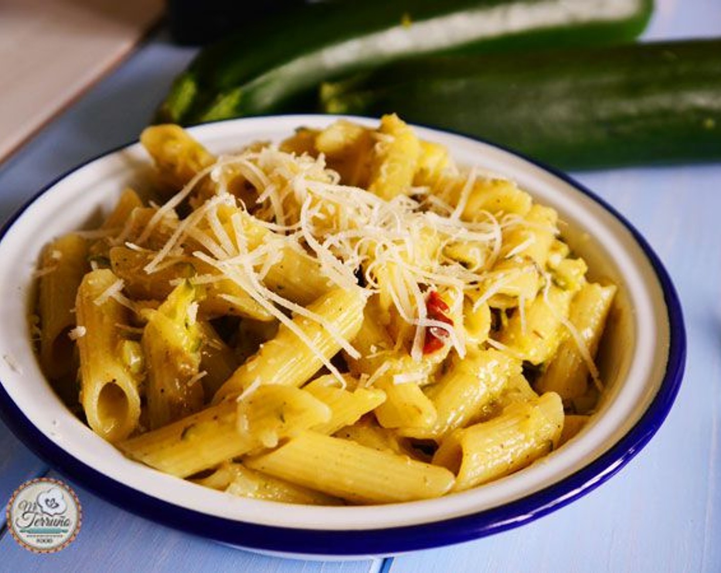 step 9 Once the cheese has melted and the pasta has turned creamy, serve immediately with some extra Parmigiano grated on top.