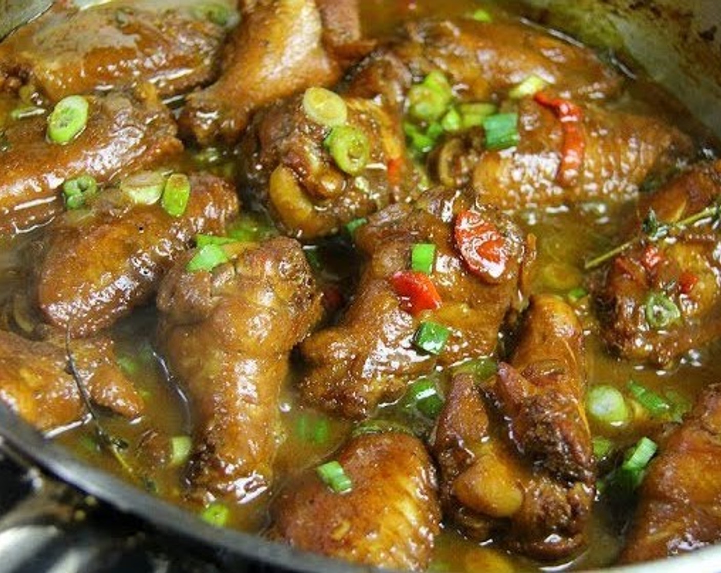 Curry Stew Chicken Wings