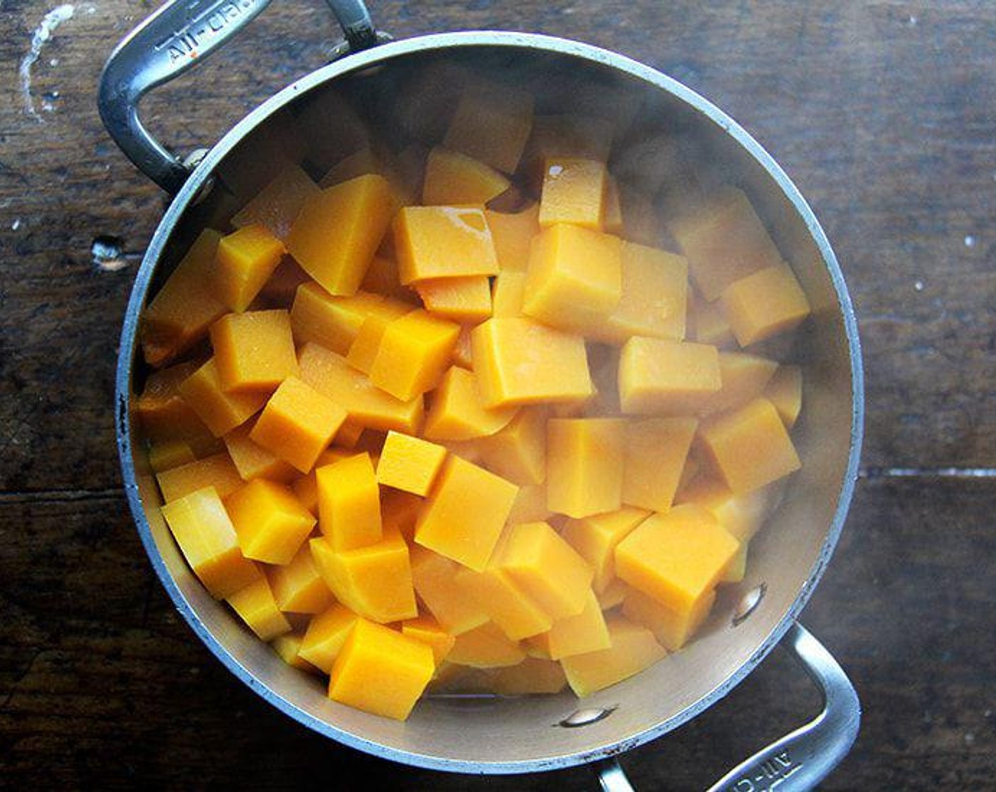 step 3 Reduce the heat, cover, and simmer until the squash is soft, about 20 minutes.