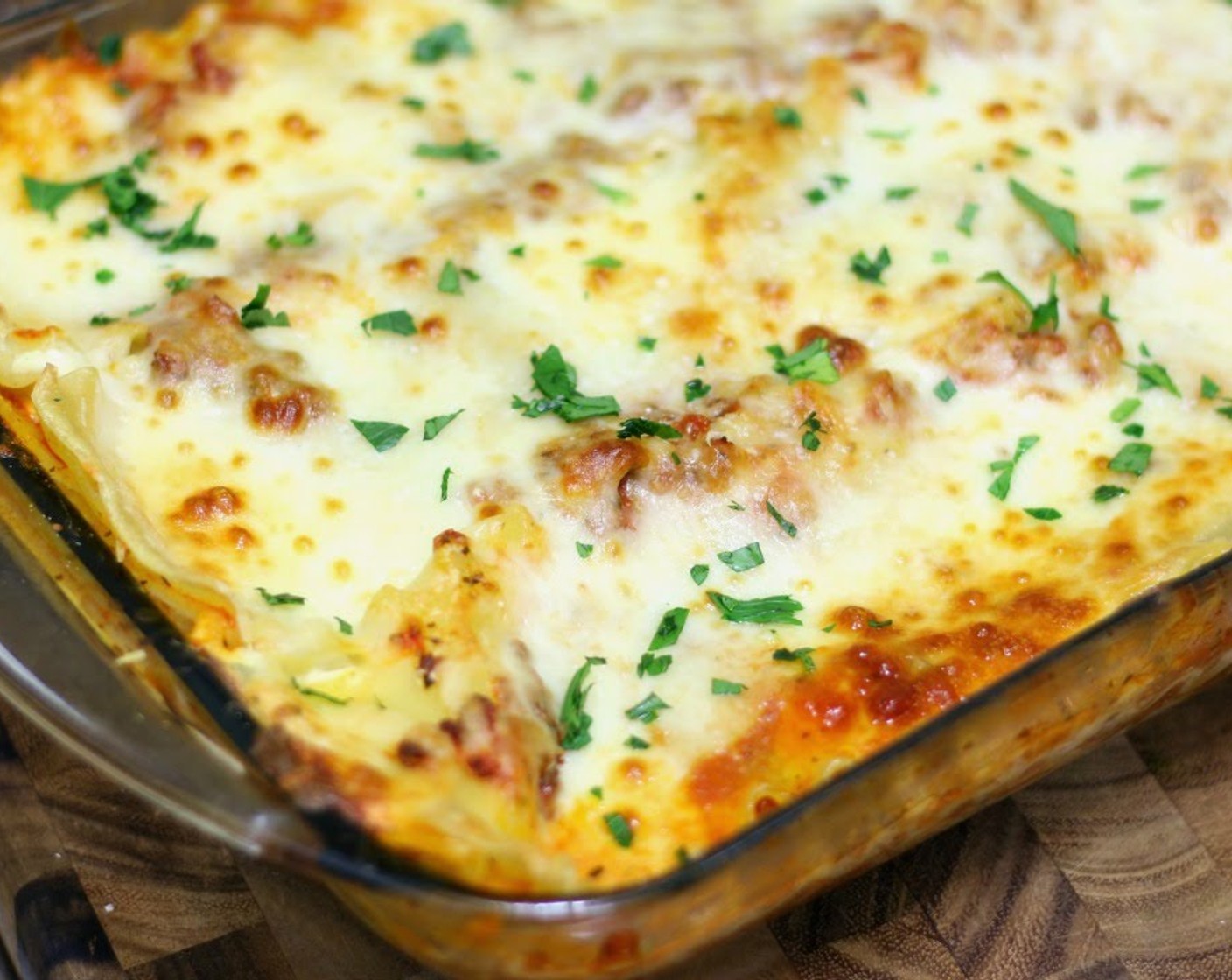 Easy Meat and Cheese Lasagna