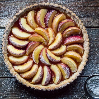 White Peach Tart Recipe | SideChef