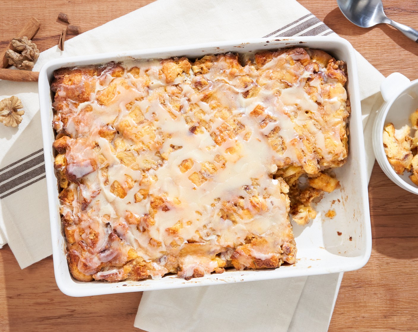 Cinnamon Roll Bread Pudding