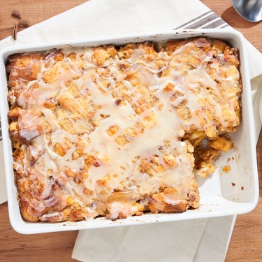 Cinnamon Roll Bread Pudding Recipe | SideChef