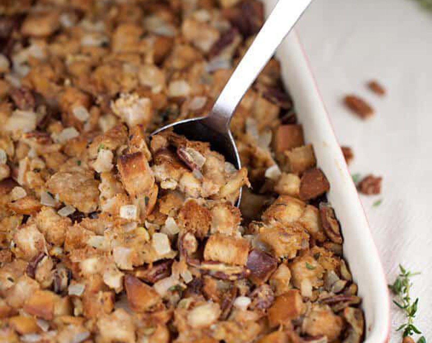 Sausage Pear Pecan Stuffing