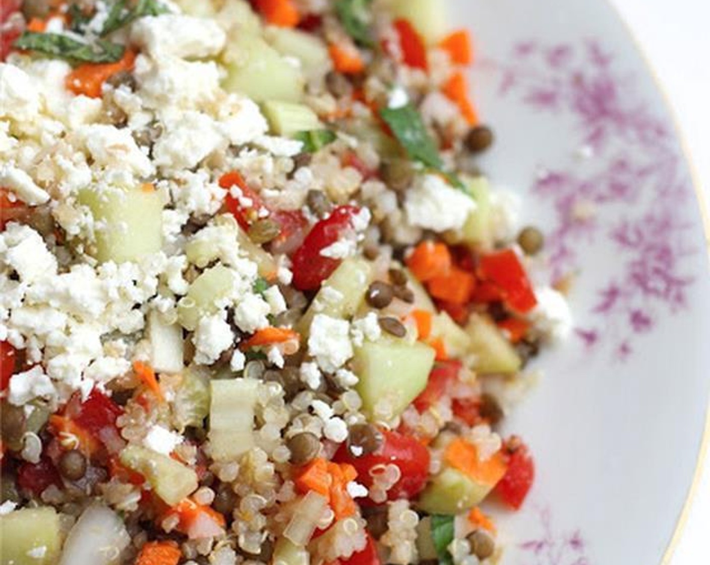 Quinoa Lentil Salad