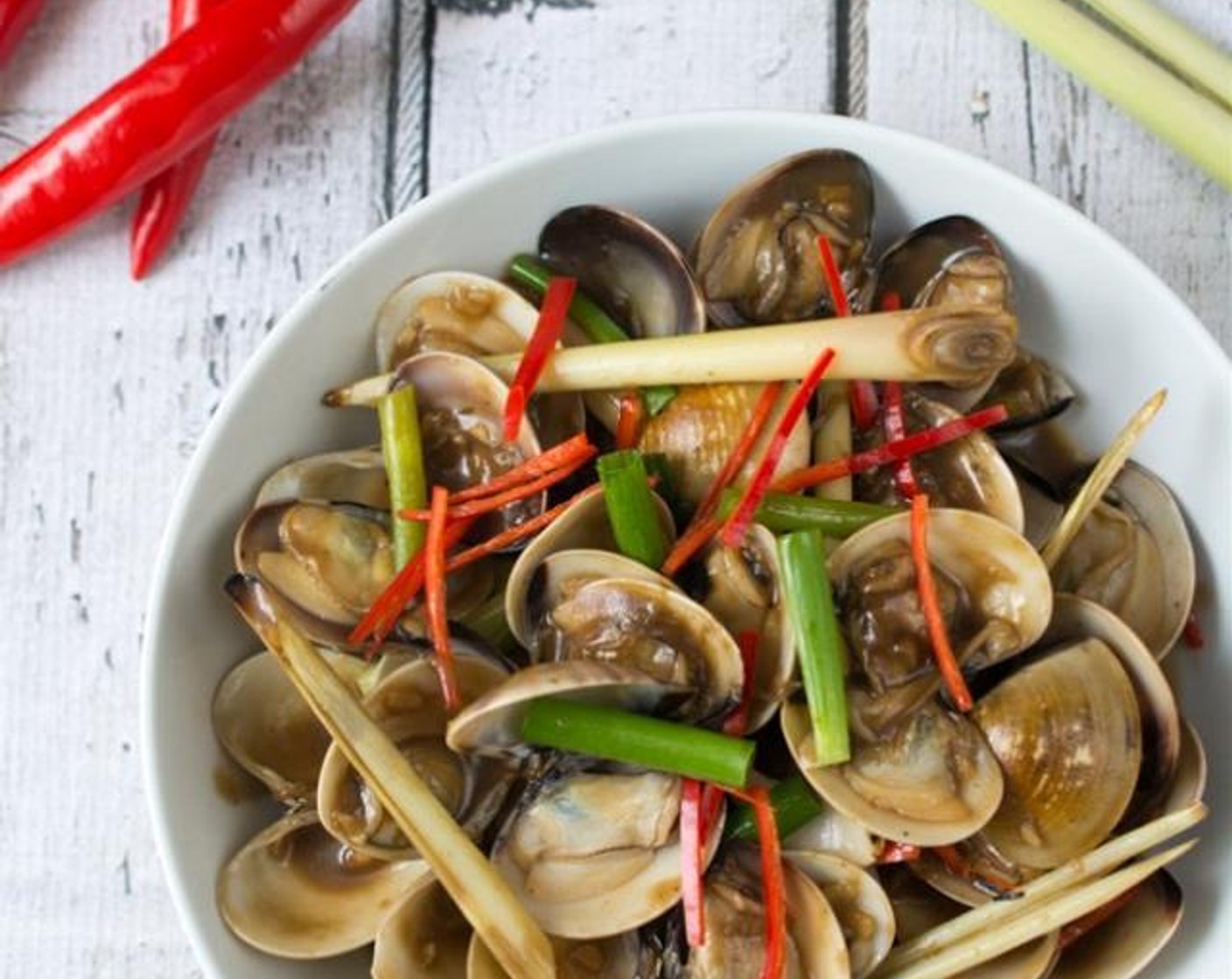 Asian Stir-Fried Clams