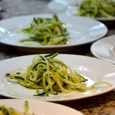 Zucchini, Pecorino & Mint Salad Recipe | SideChef