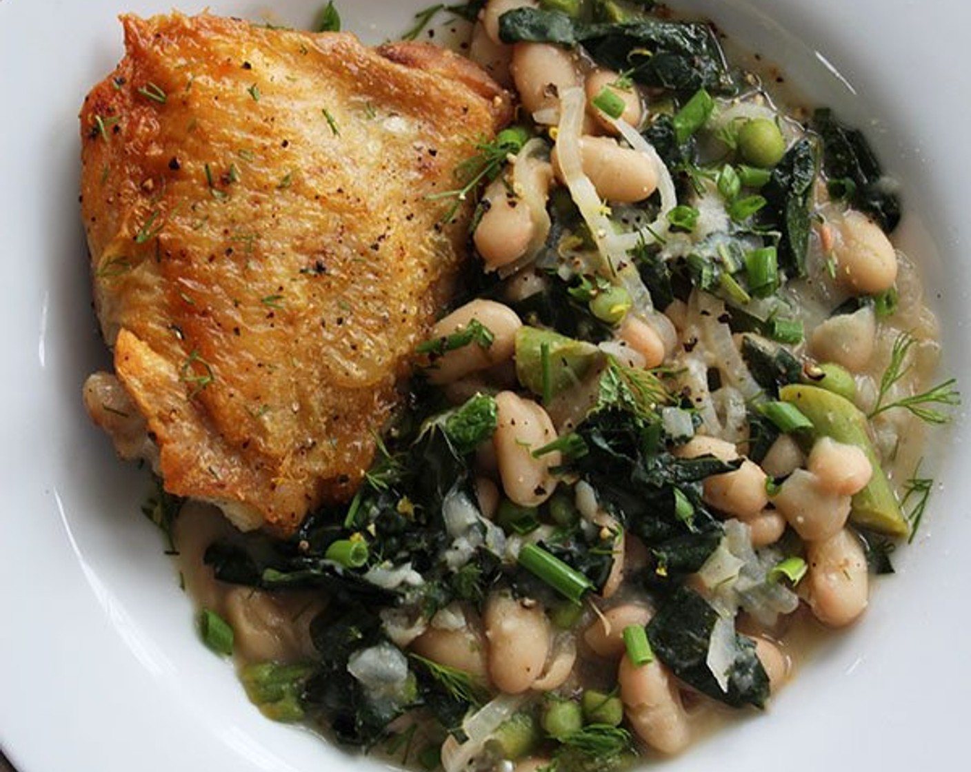 Spring White Bean Stew