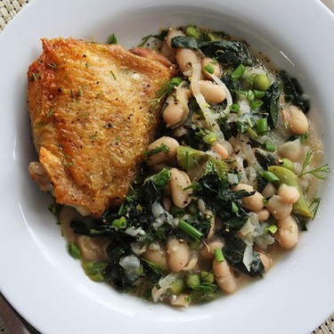 Spring White Bean Stew Recipe | SideChef