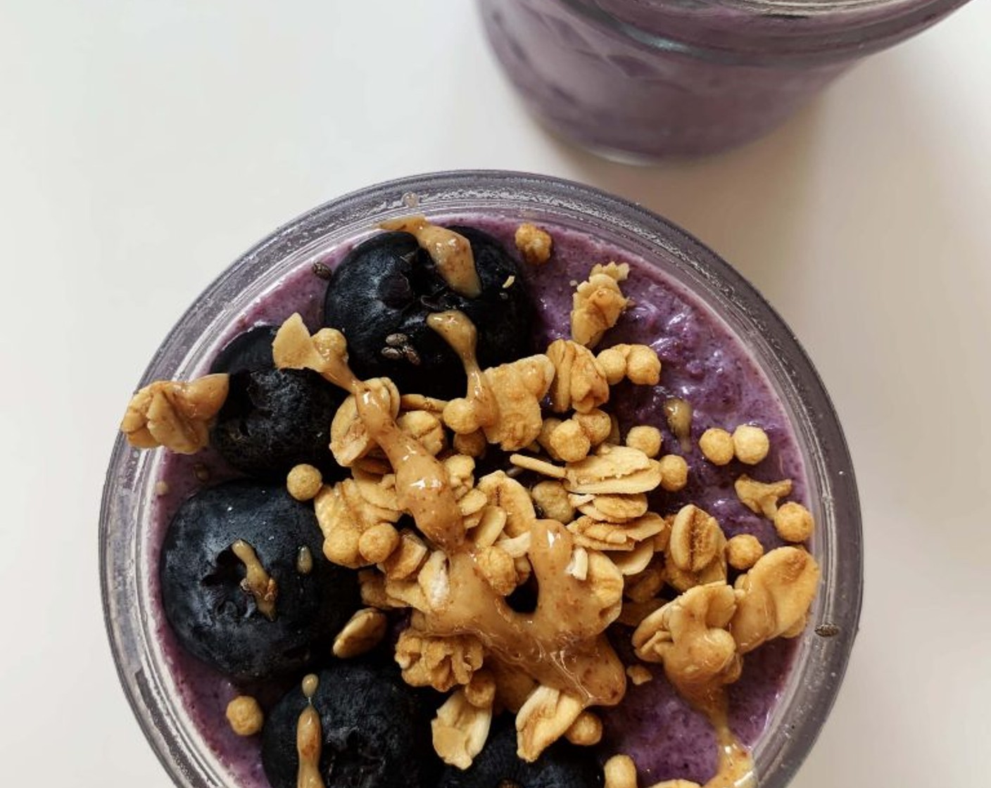 Vegan Blueberry Cauliflower Porridge