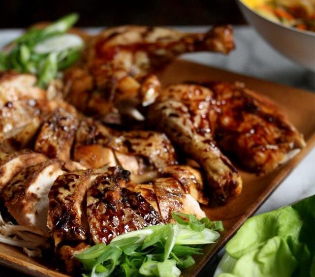 Chinese Five Spice Roasted Peking Chicken Recipe SideChef