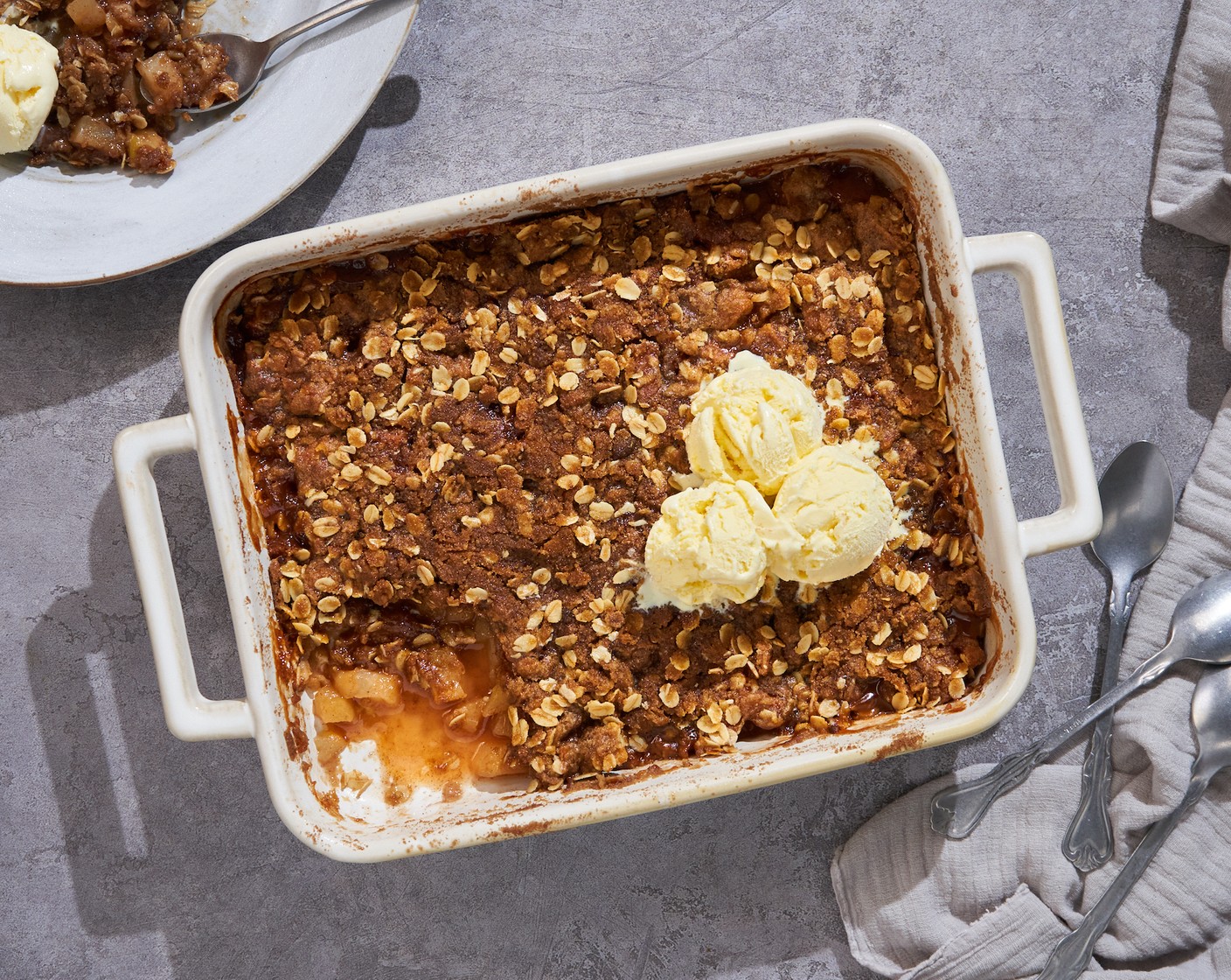 Old Fashioned Easy Apple Crisp