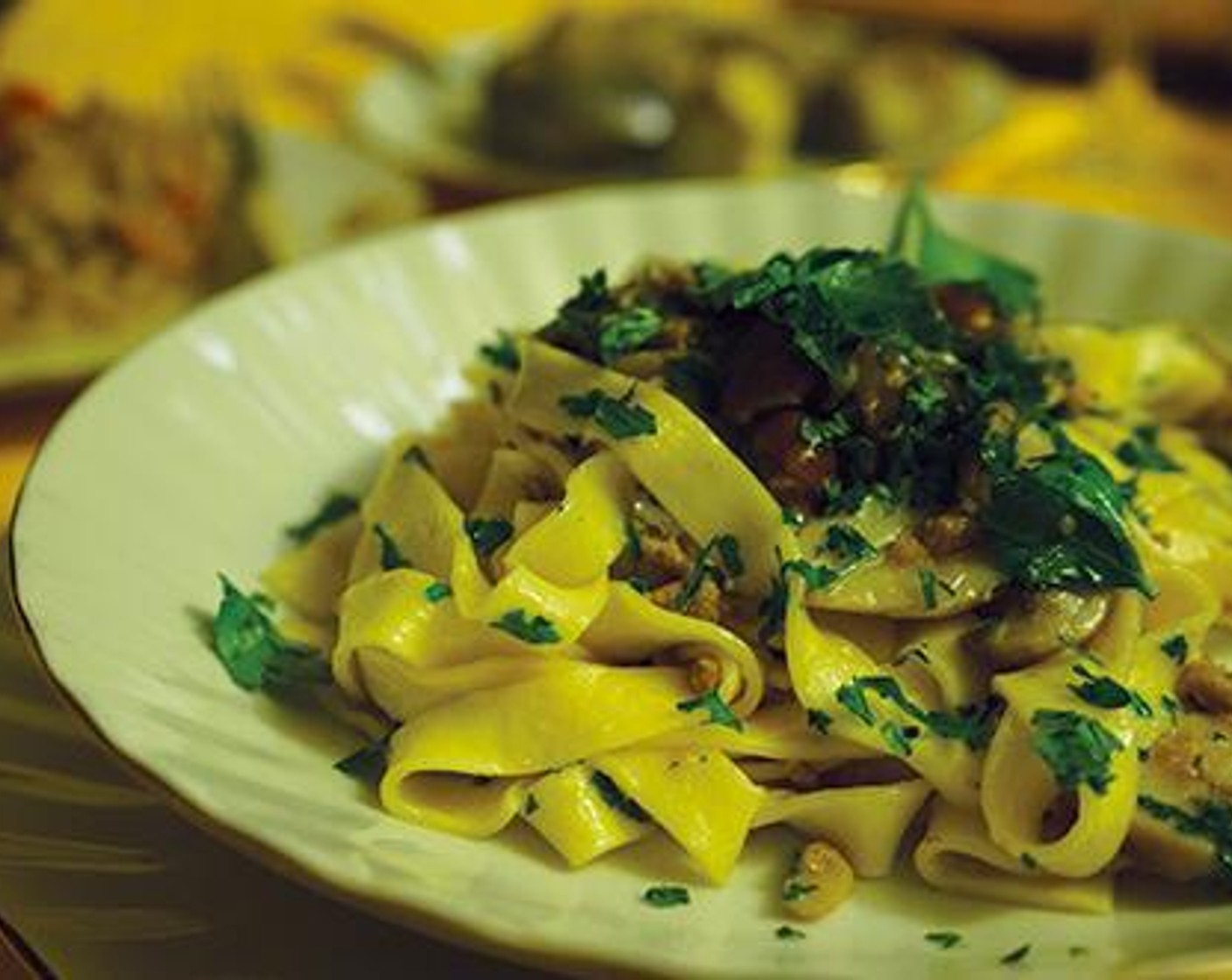 Mushroom Pasta