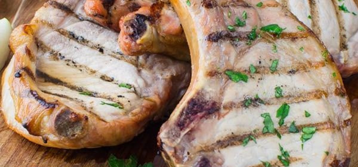 Brined, Grilled Pork Chops Recipe | SideChef