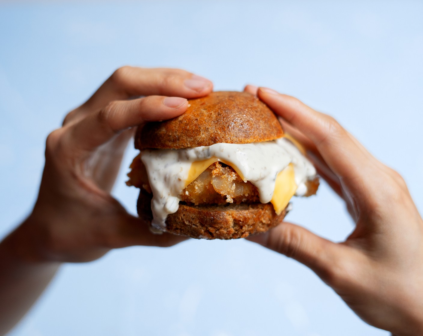 Keto Filet-o-Fish Burger