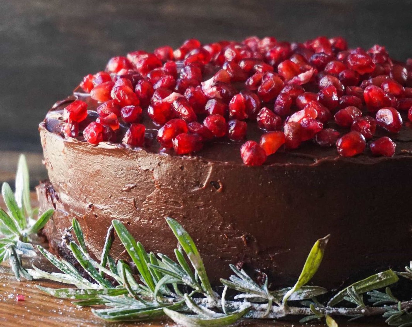 Ina's Chocolate Cake with Mocha Frosting