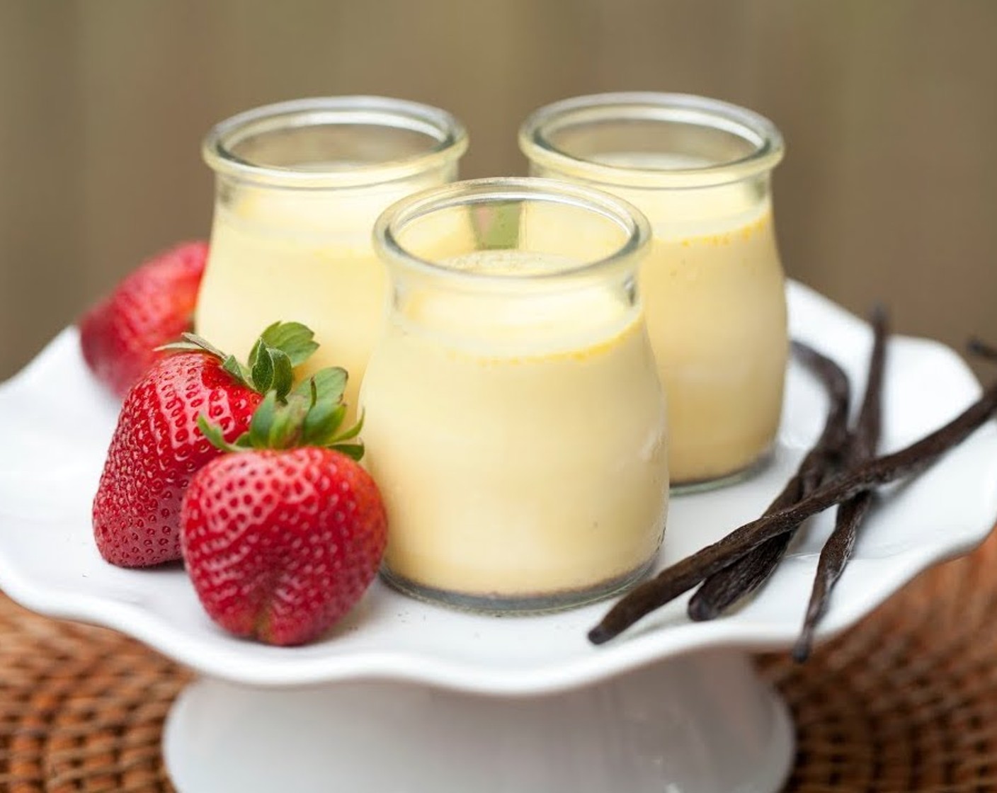 Double Vanilla Pots de Creme