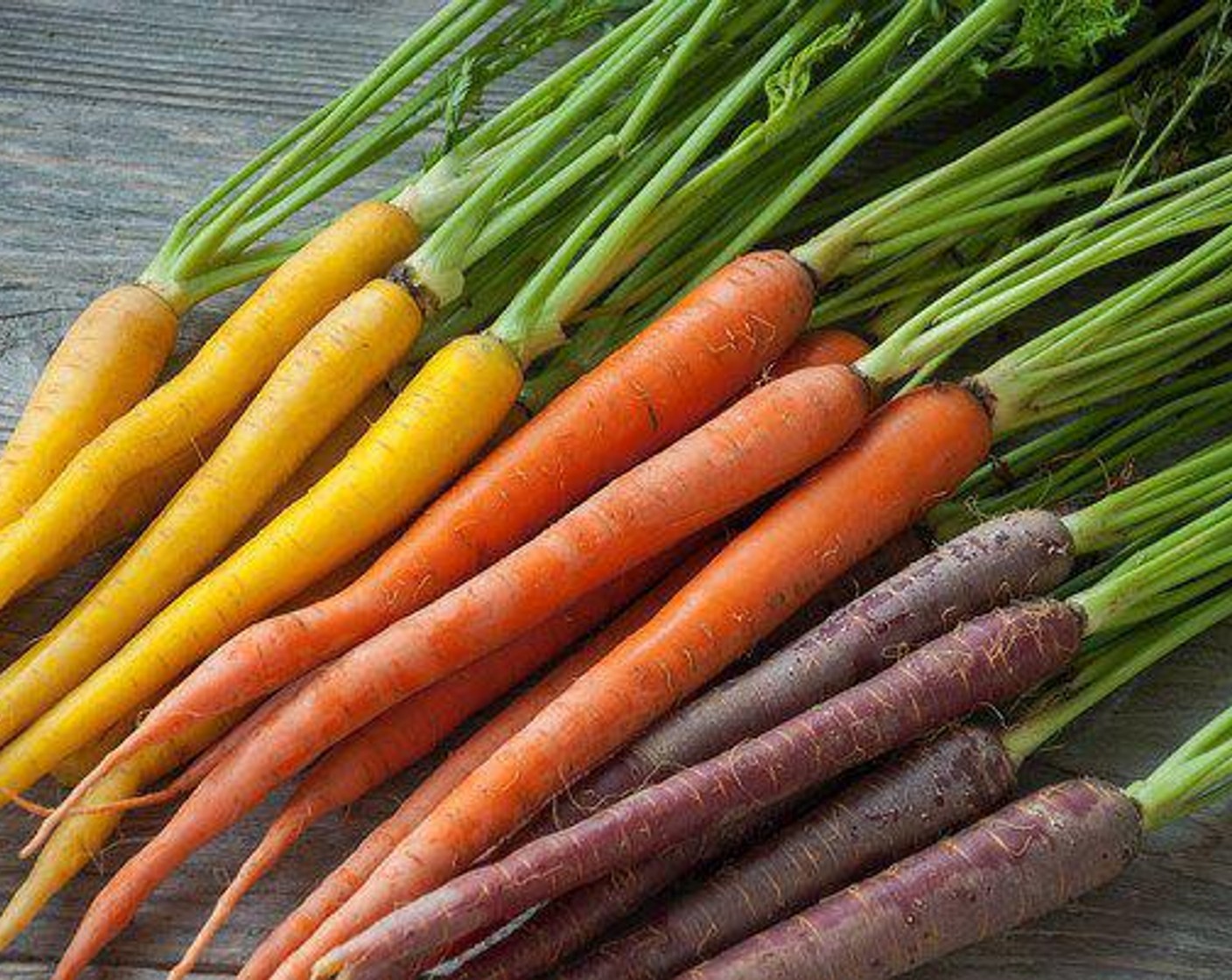 step 2 Remove the carrot tops from the Rainbow Carrots (2 bunches). Wash and set aside. Wash and pat dry Fresh Cilantro (1 cup) and set aside.