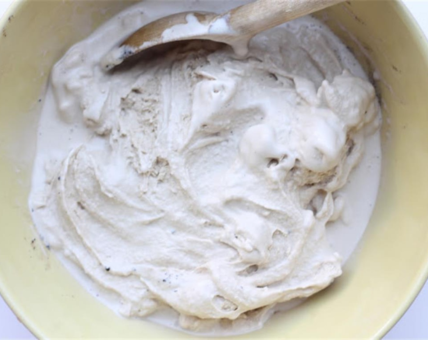 step 6 Add the softened ice cream to a large mixing bowl.