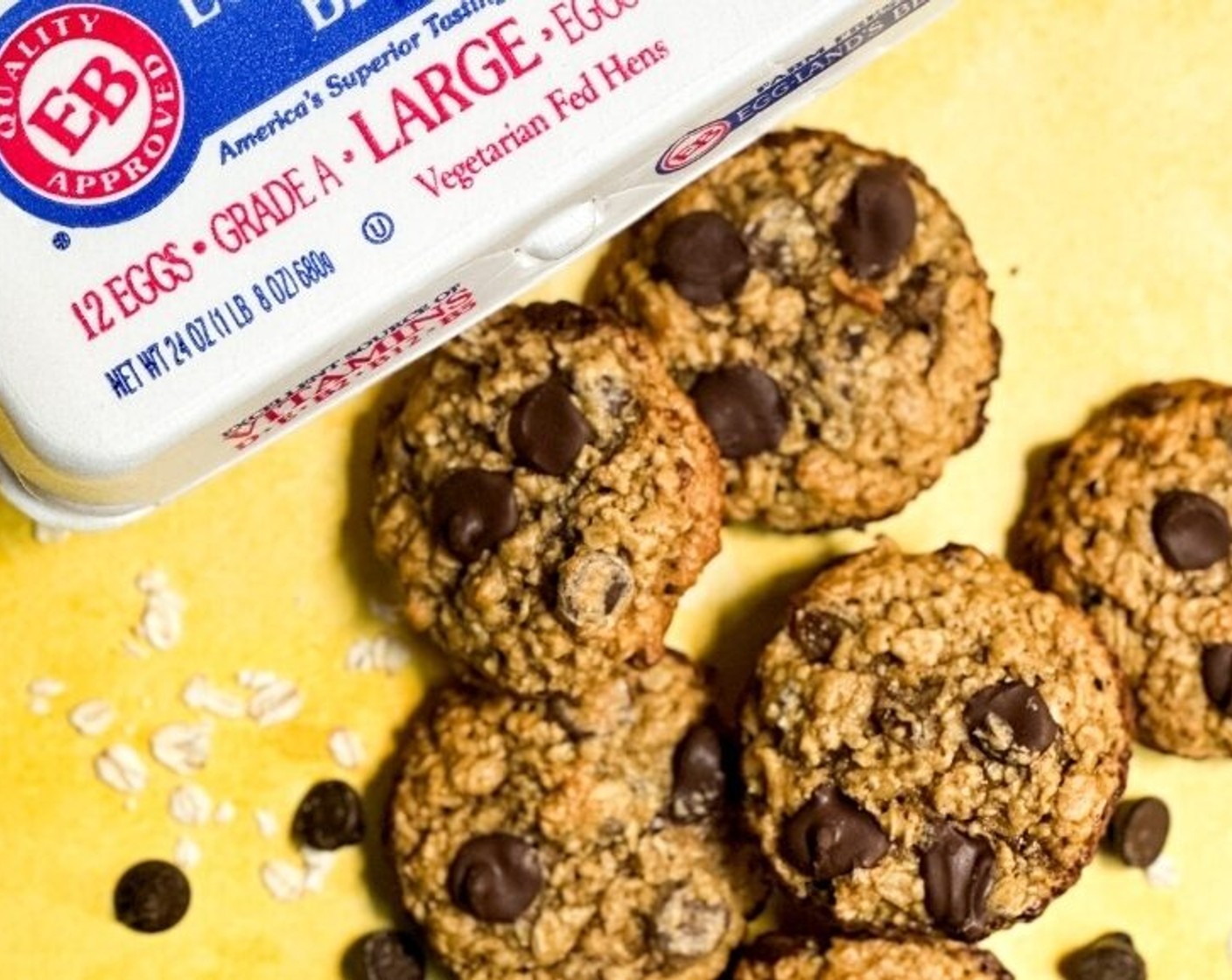 After School Snack: Oatmeal-Chocolate Chip Cookies