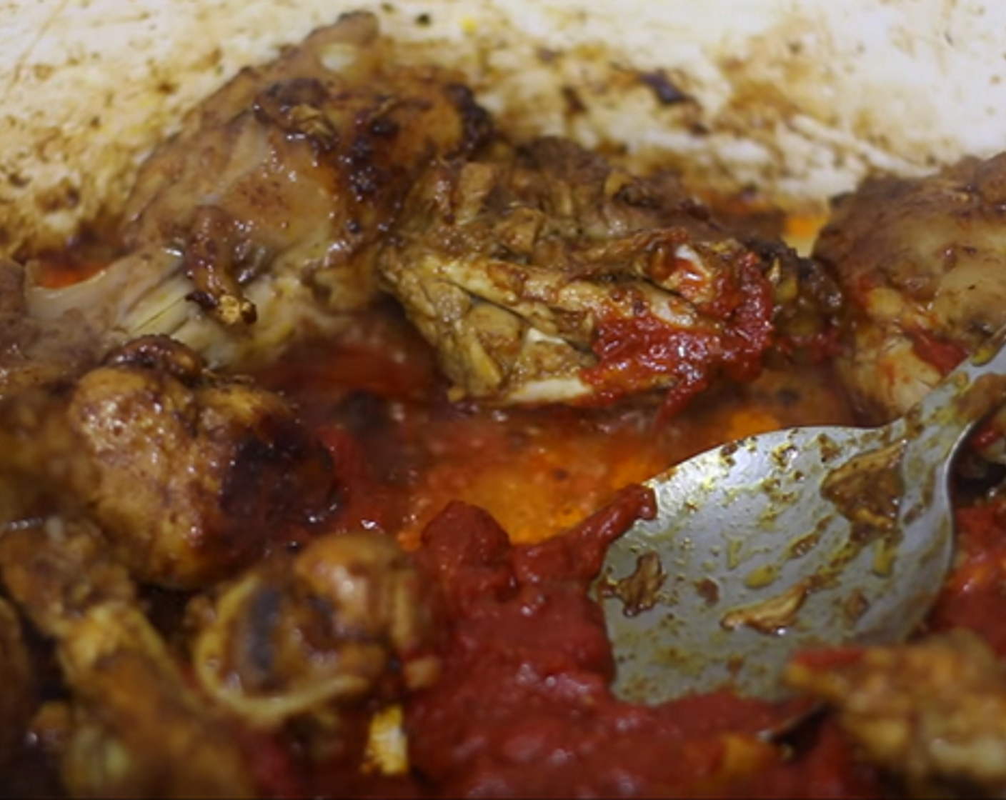 step 5 Add some Tomato Paste (1/4 cup) and Water (to taste) and mix until combined.