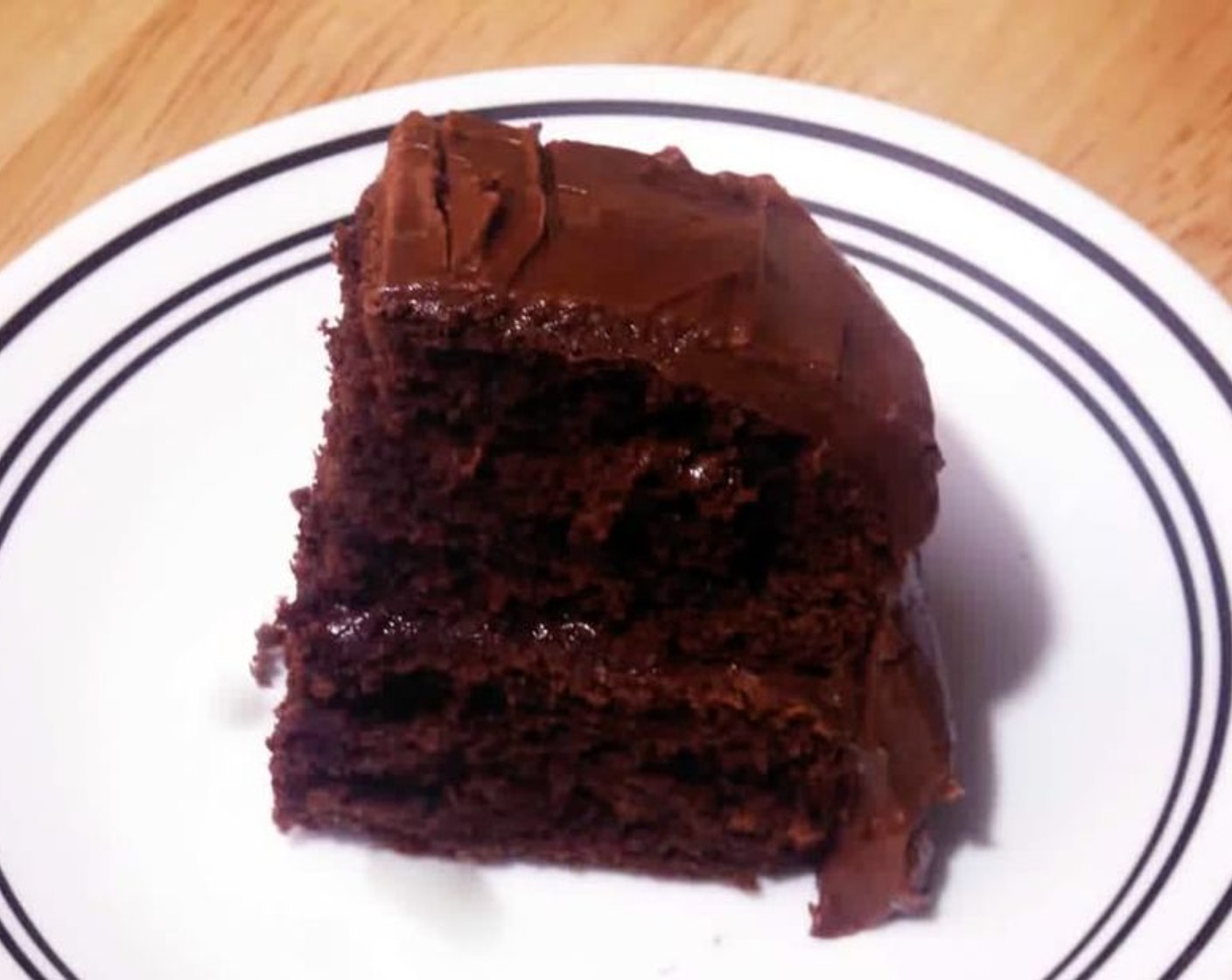 Moist Chocolate Fudge Cake