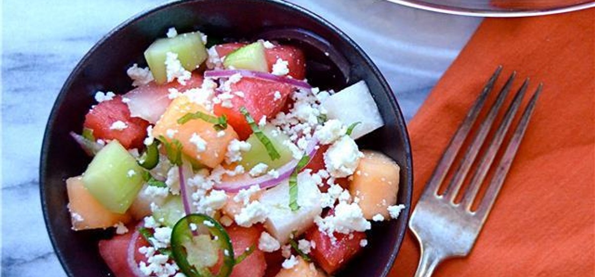 Melon Cucumber and Jicama Slaw Recipe | SideChef