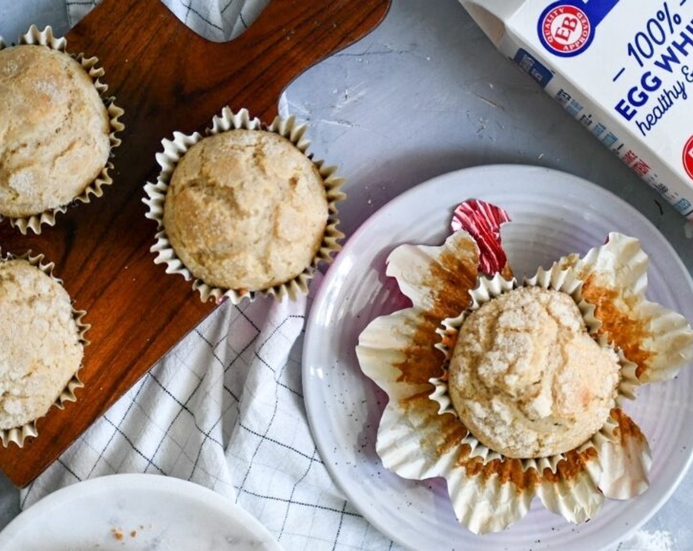 step 5 Place in the oven and bake for 18-20 minutes until the tops are golden brown and set. Remove from the oven and allow to cool for 5 minutes and enjoy!
