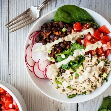 Smoky Black Bean Burrito Bowl Recipe | SideChef