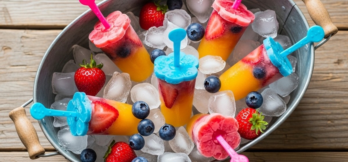 Fruity Popsicles Recipe | SideChef