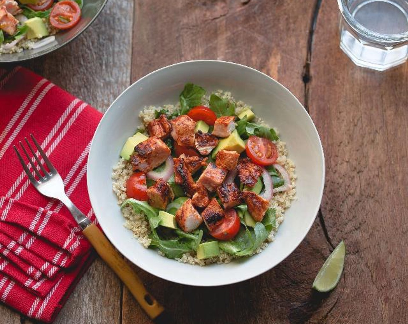 Chipotle Chicken and Lime Quinoa Bowl