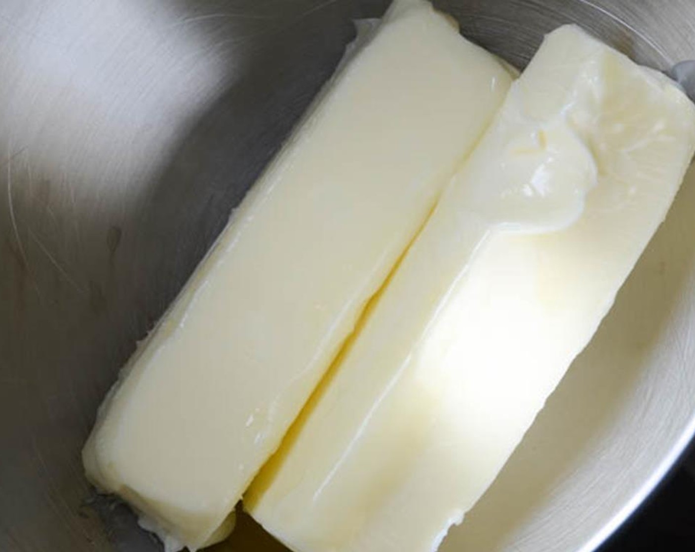 step 4 Add the Butter (2 sticks) to a large mixing bowl and beat on medium speed with electric mixer to a creamy consistency.