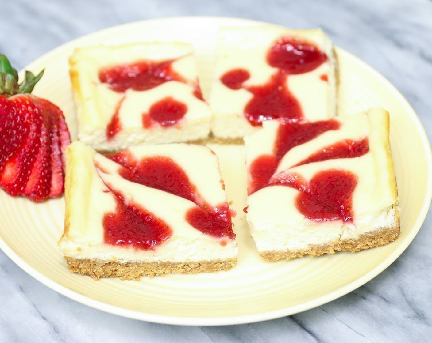 Strawberry Cheesecake Bars