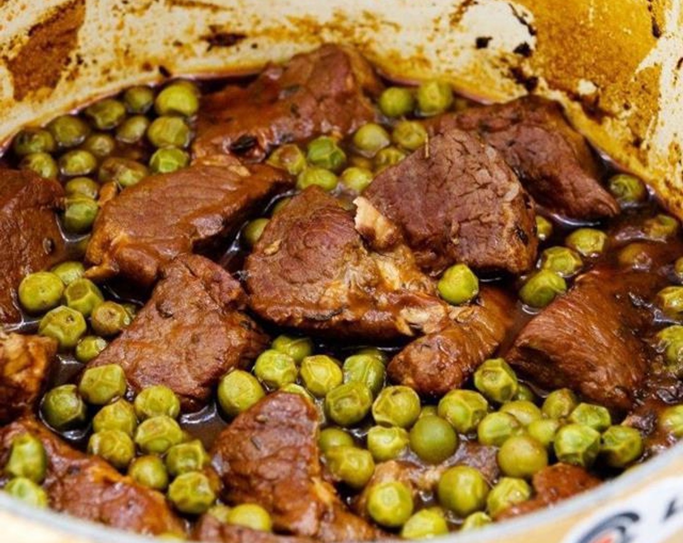 Beef Stew with Peas