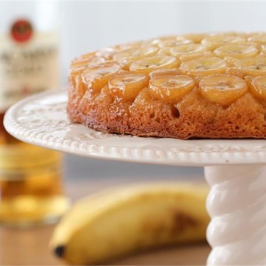 Banana Foster Upside Down Cake Recipe | SideChef