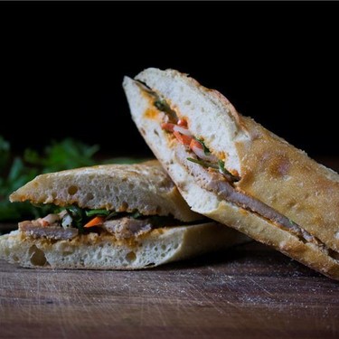 Lemongrass Pork Banh Mi Recipe | SideChef