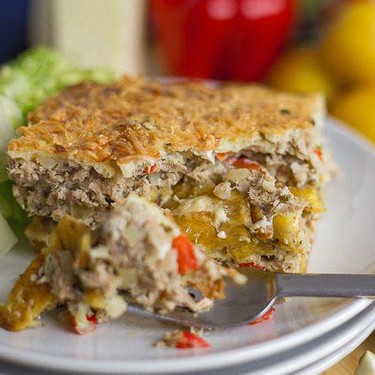 Venezuelan Tuna & Fried Plantain Bake Recipe | SideChef