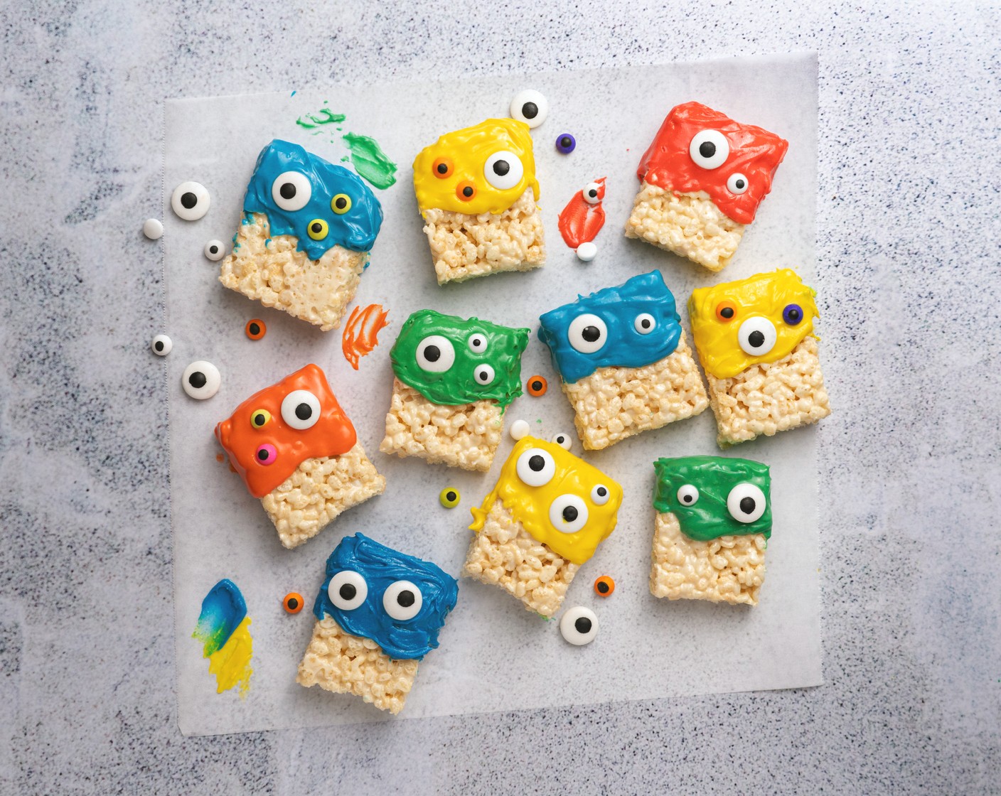 Monster Rice Krispie Treats