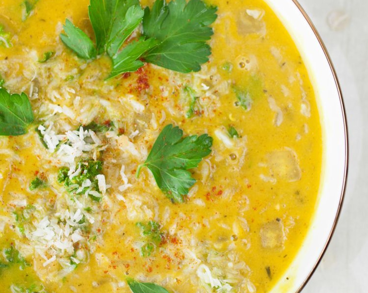 Creamy Spiced Coconut Lentil Soup