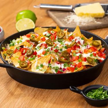 Skillet Veggie Nachos Recipe | SideChef